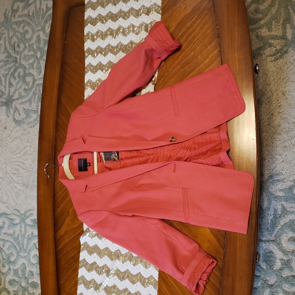 The limited coral blazer